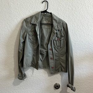 Green cargo jacket